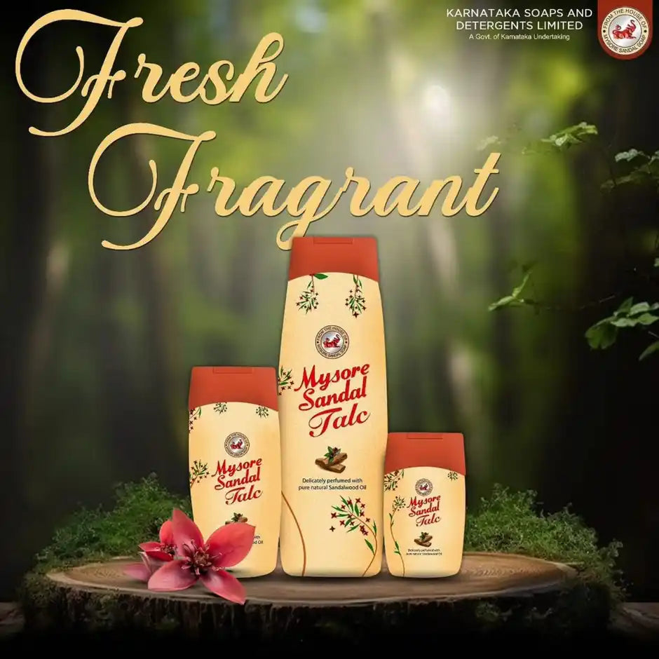 Mysore Sandal Talc Powder