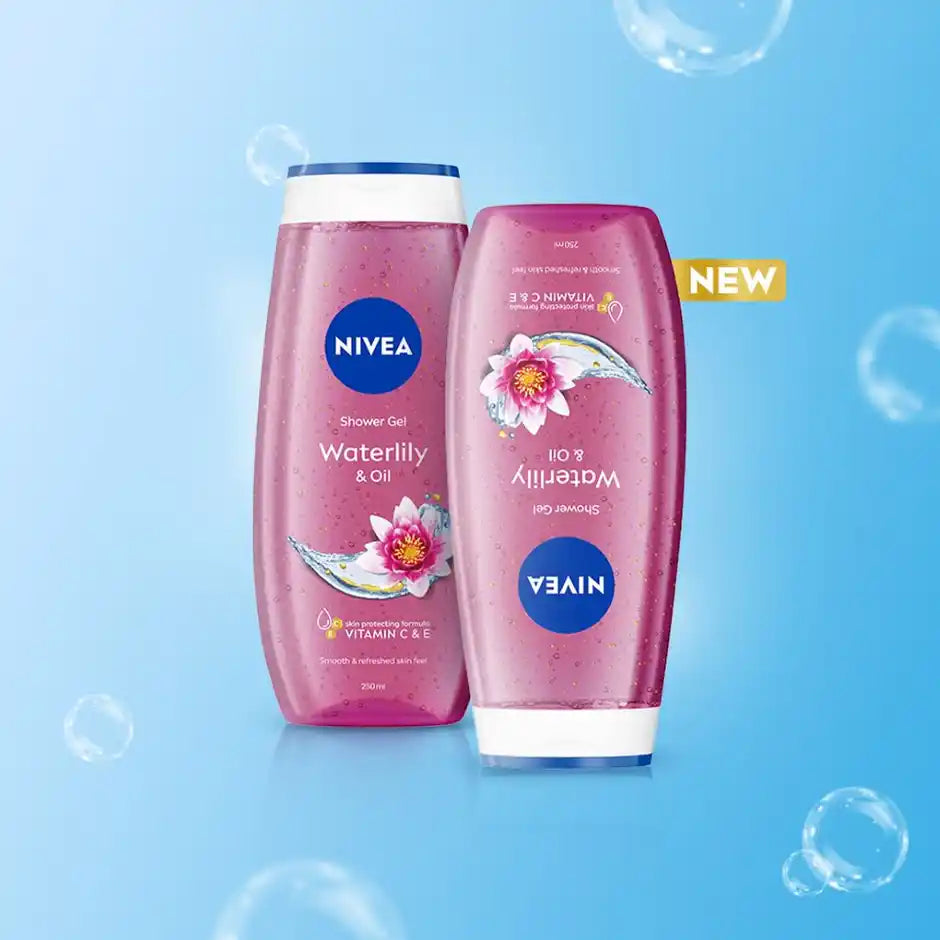 Nivea Shower Gel | Waterlily & Oil