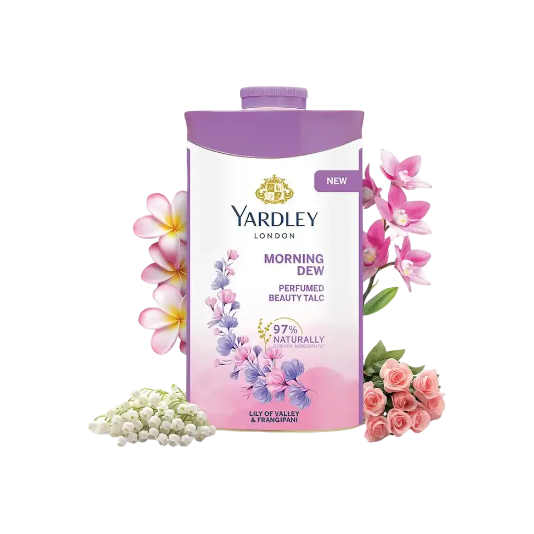 Yardley London Morning Dew Perfumed Talcum Powder For Women