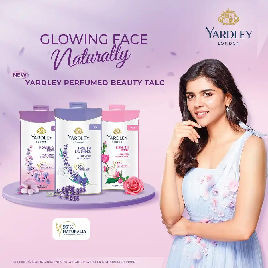 Yardley London Morning Dew Perfumed Talcum Powder For Women