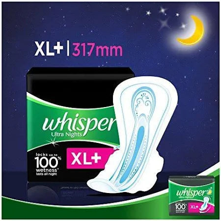 Whisper Ultra Nights Sanitary Pads
