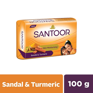 Santoor Skin Moisturising Sandal & Turmeric Soap