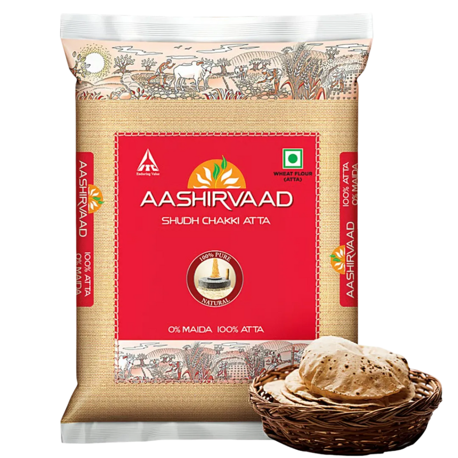 Aashirvaad superior MP Atta (100% Atta, 0% Maida) (Godamapindi)