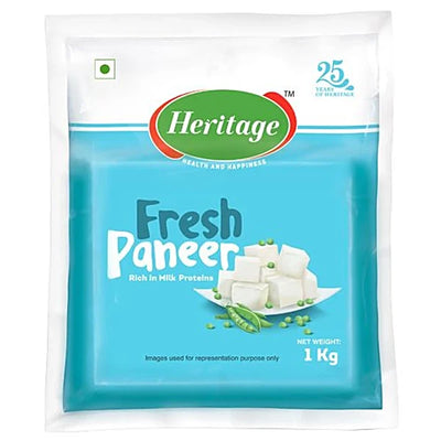 Heritage Fresh paneer cubes
