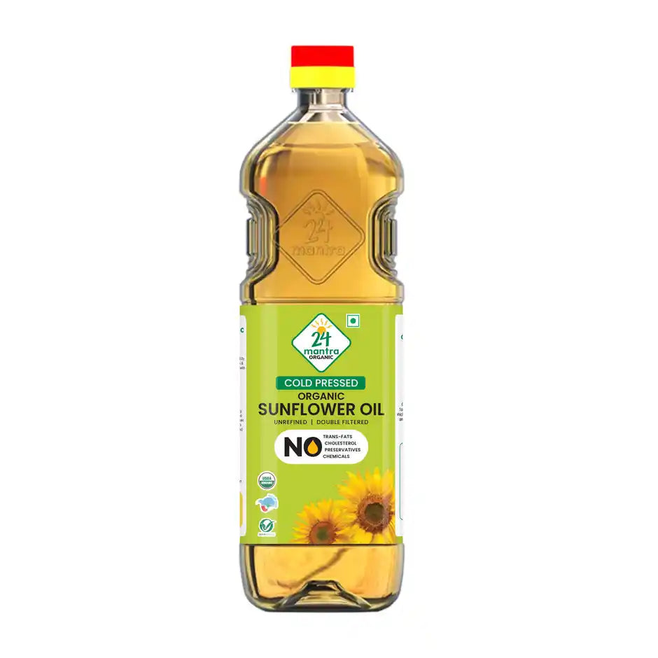 24 Mantra's Sunflower Cold Pressed Oil