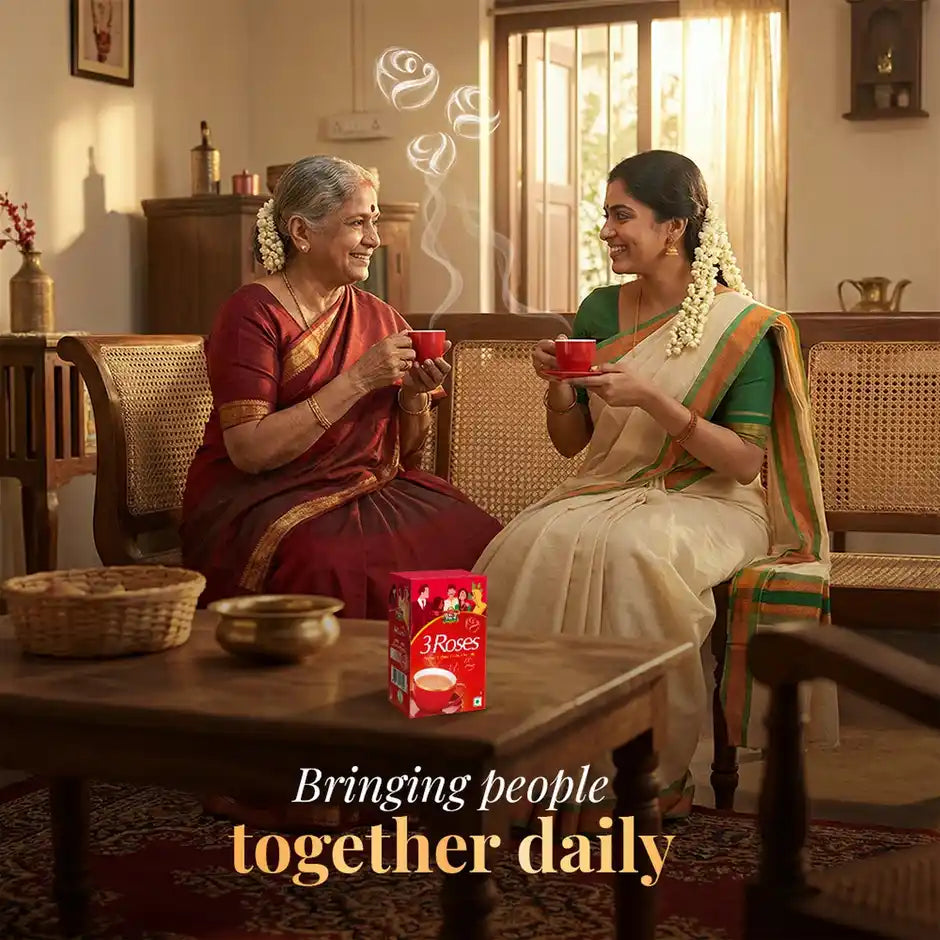 Brooke Bond 3 Roses Dust Tea