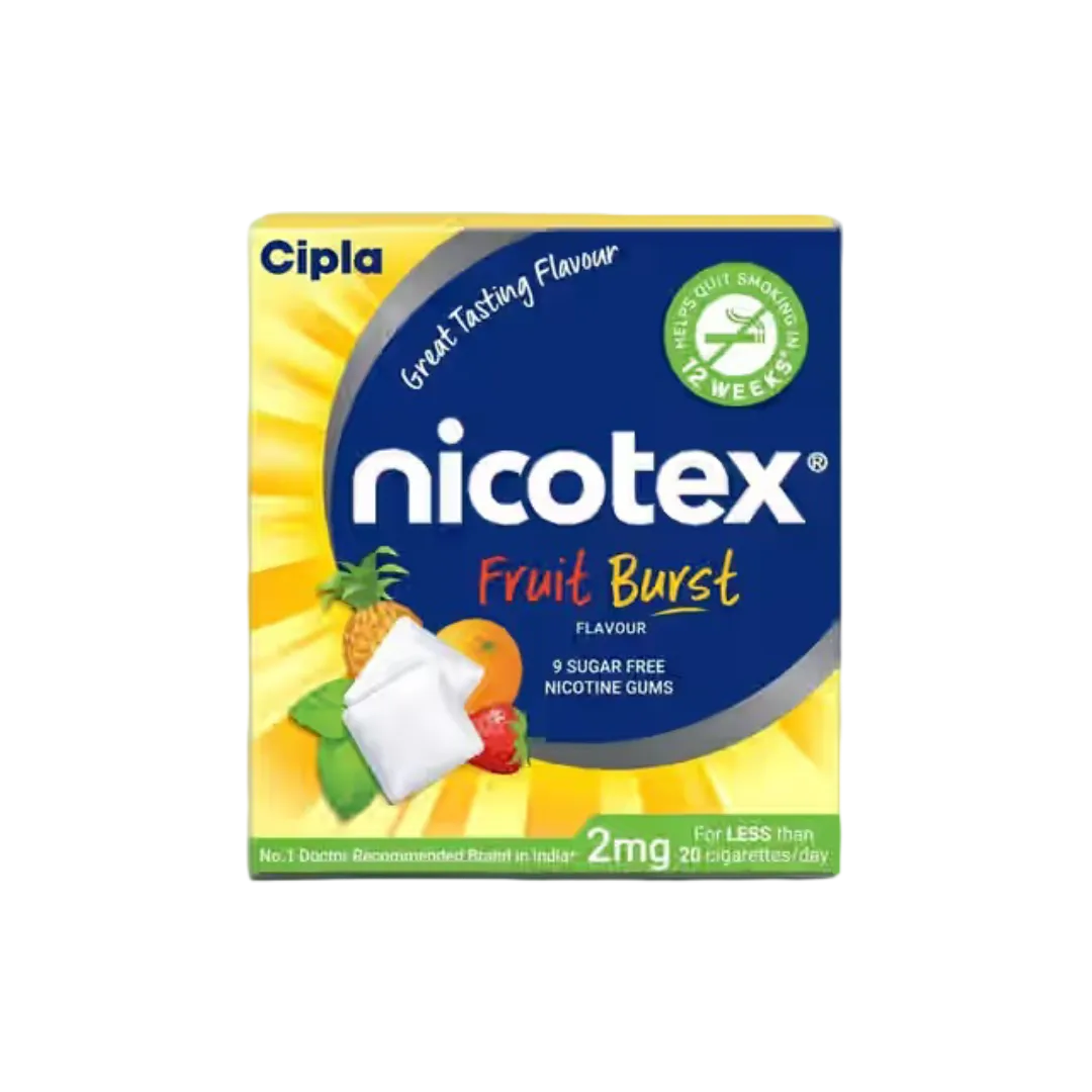 Nictex Fruit Burst Nicotine Gum