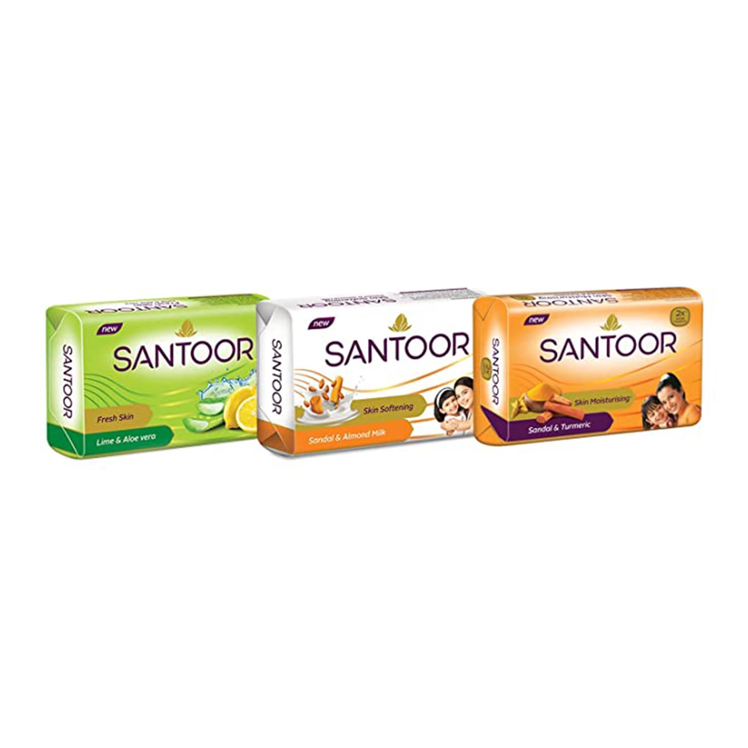 Santoor Skin Moisturising Sandal & Turmeric Soap