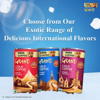 Tata Coffee Grand Ready To Drink Cold Coffee, French Vanilla, Flavoured Milk