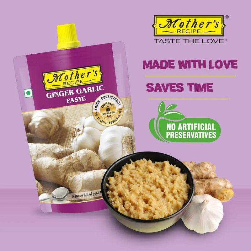 Mother’s Recipe Ginger Garlic Paste