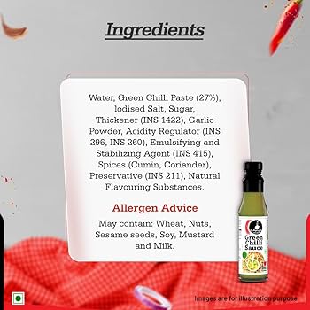 Ching’s Secret Red Chilli + Green chilli + Soy Sauce