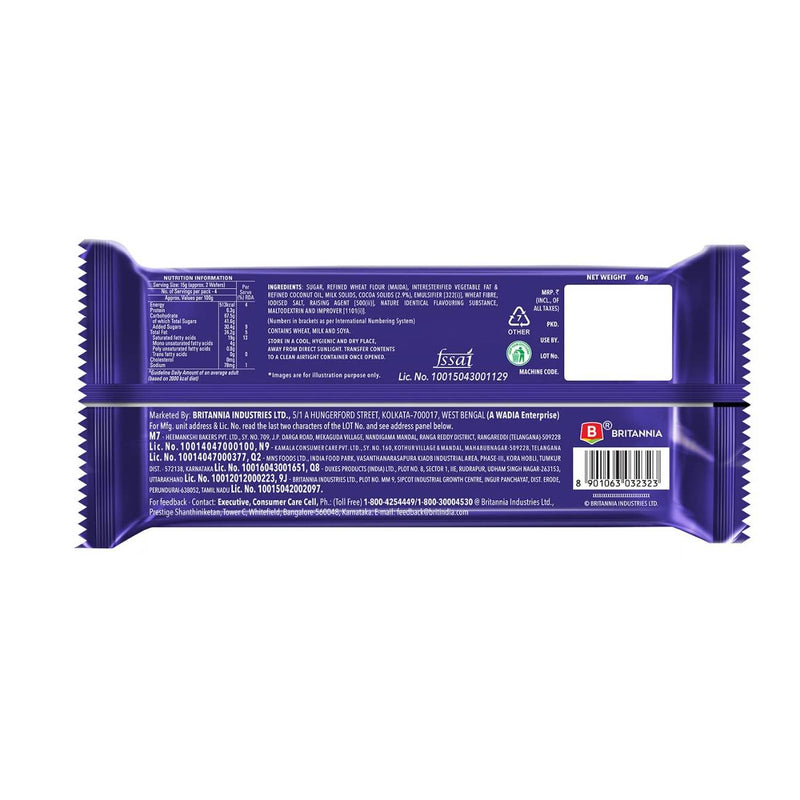 Britannia Treat choco wafers 50g