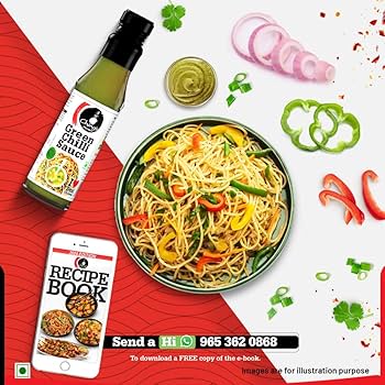 Ching’s Secret Red Chilli + Green chilli + Soy Sauce