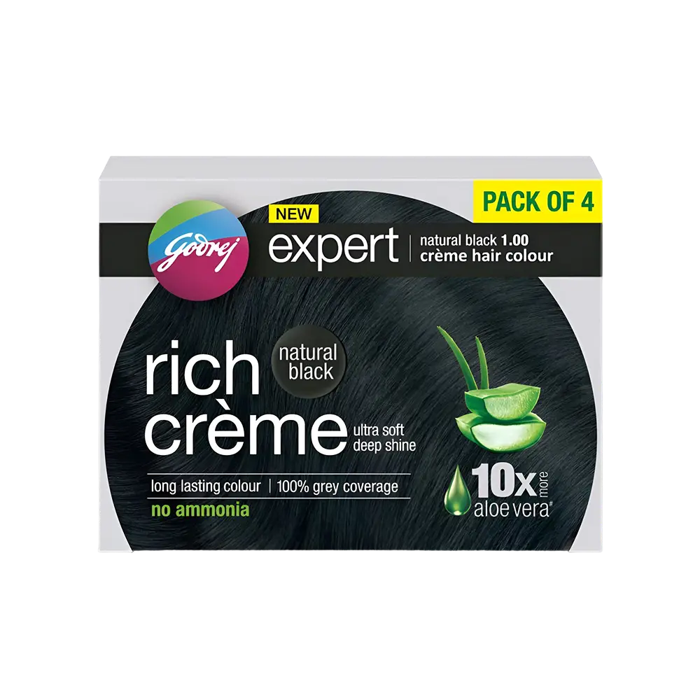 Godrej Expert Hair Color for Women & Men (Black)