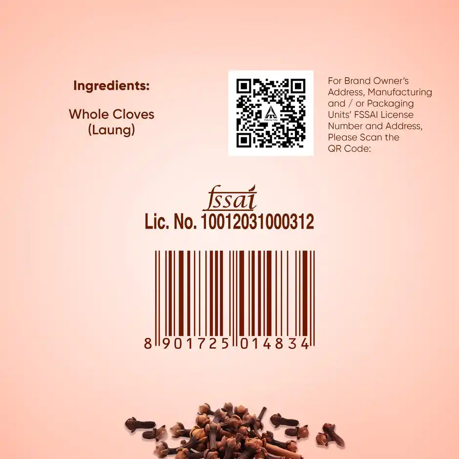 Aashirvaad Whole Laung (Cloves) 50 g Pouch