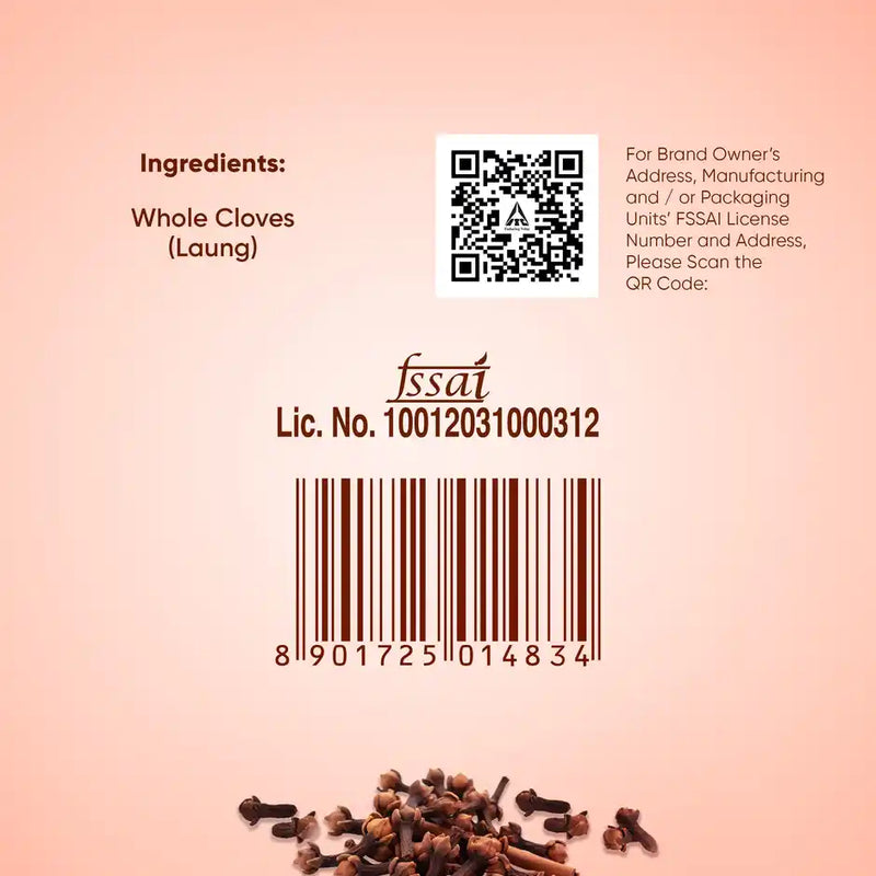 Aashirvaad Whole Laung (Cloves) 50 g Pouch