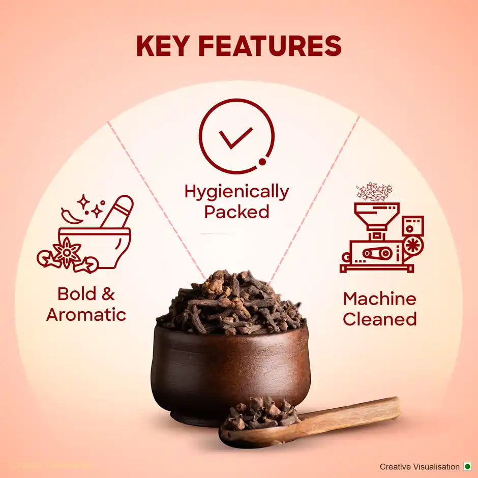 Aashirvaad Whole Laung (Cloves) 50 g Pouch