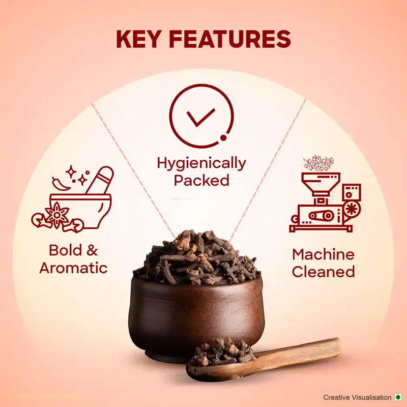 Aashirvaad Whole Laung (Cloves) 50 g Pouch