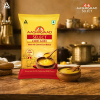 Aashirvaad Select Cow Ghee Made with Cultured Curd Method