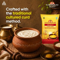 Aashirvaad Select Cow Ghee Made with Cultured Curd Method