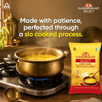 Aashirvaad Select Cow Ghee Made with Cultured Curd Method