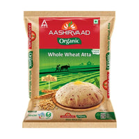 Aashirvaad Truly Organic Whole Wheat Atta, 0% Maida