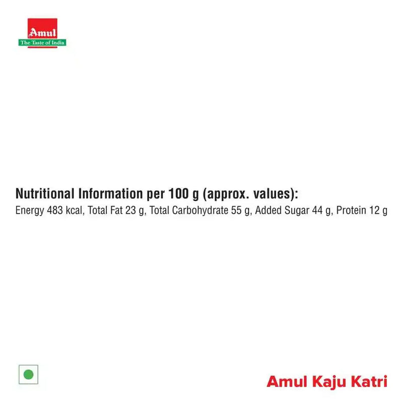 Amul Kaju Katri