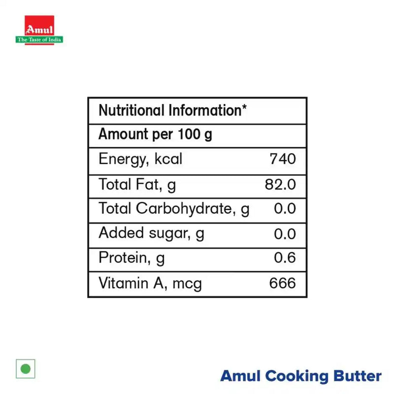 Amul Unsalted Cooking Butter