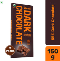 Amul 55% Cocoa Dark Chocolate Bar