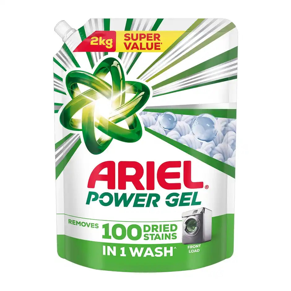 Ariel Power Gel Liquid Detergent for Front load washing machine