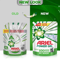 Ariel Power Gel Liquid Detergent for Front load washing machine