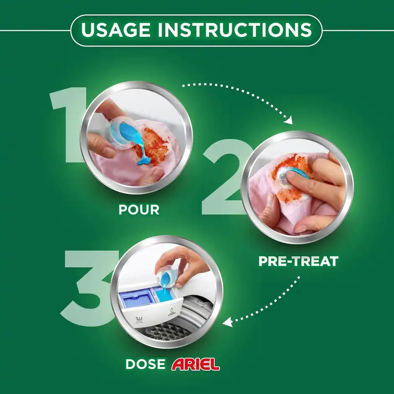 Ariel Power Gel Liquid Detergent for Front load washing machine