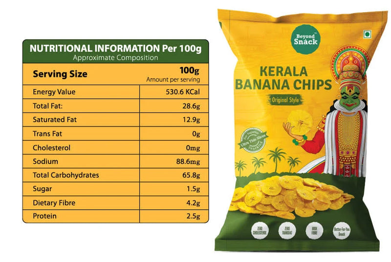 Beyond Snack Original Style Kerala Banana Chips