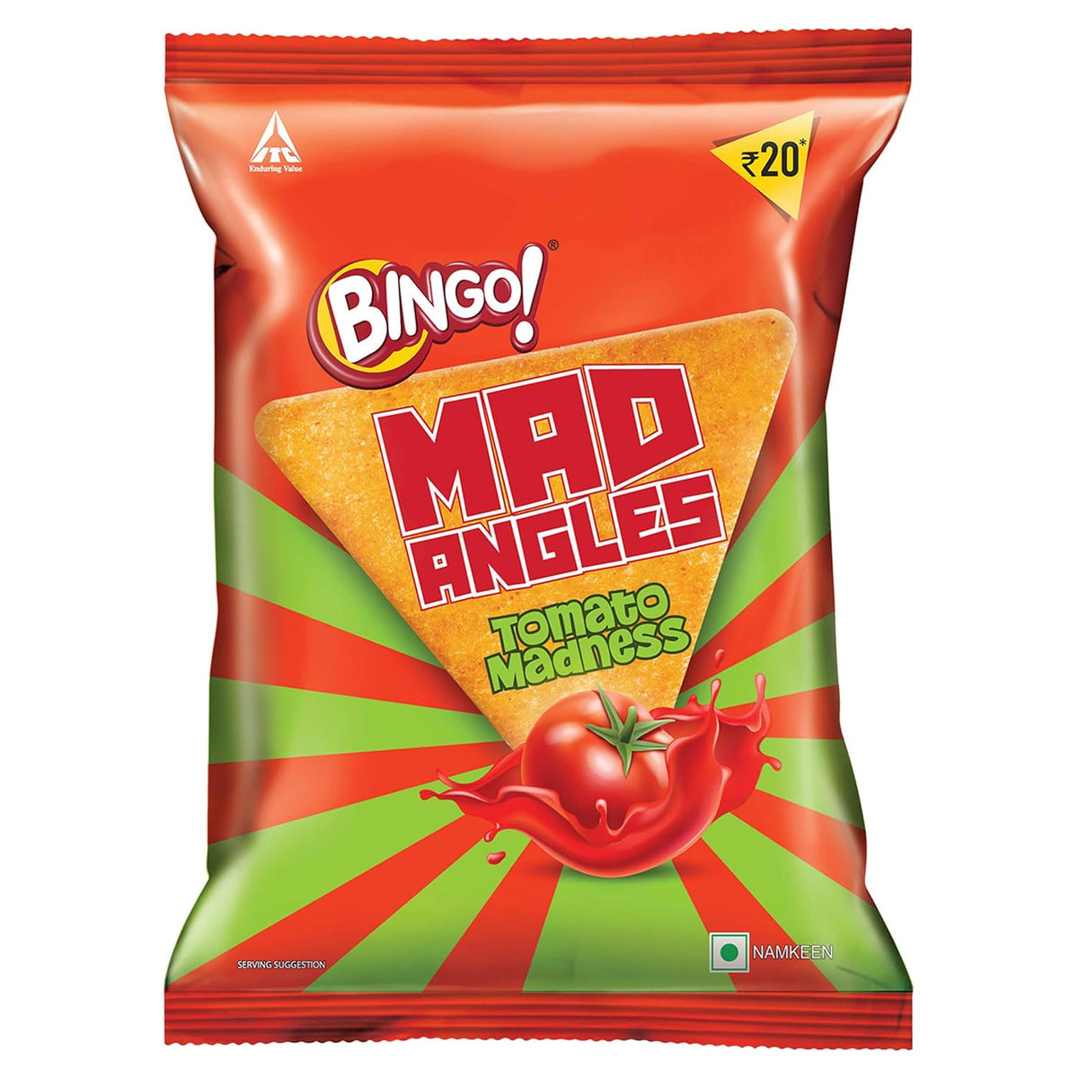 Bingo! Mad Angles Tomato Madness Crisps
