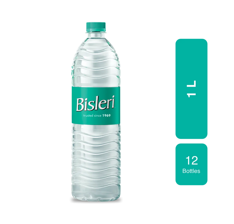 Bisleri Packaged Drinking Water Bottle 1L