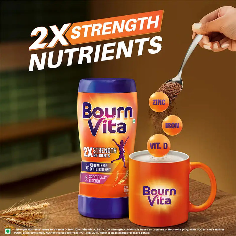 Bournvita Chocolate Nutrition Drink Jar