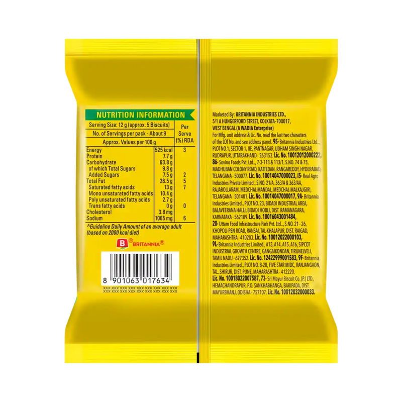 Britannia 5050 Maska Chaska Biscuit