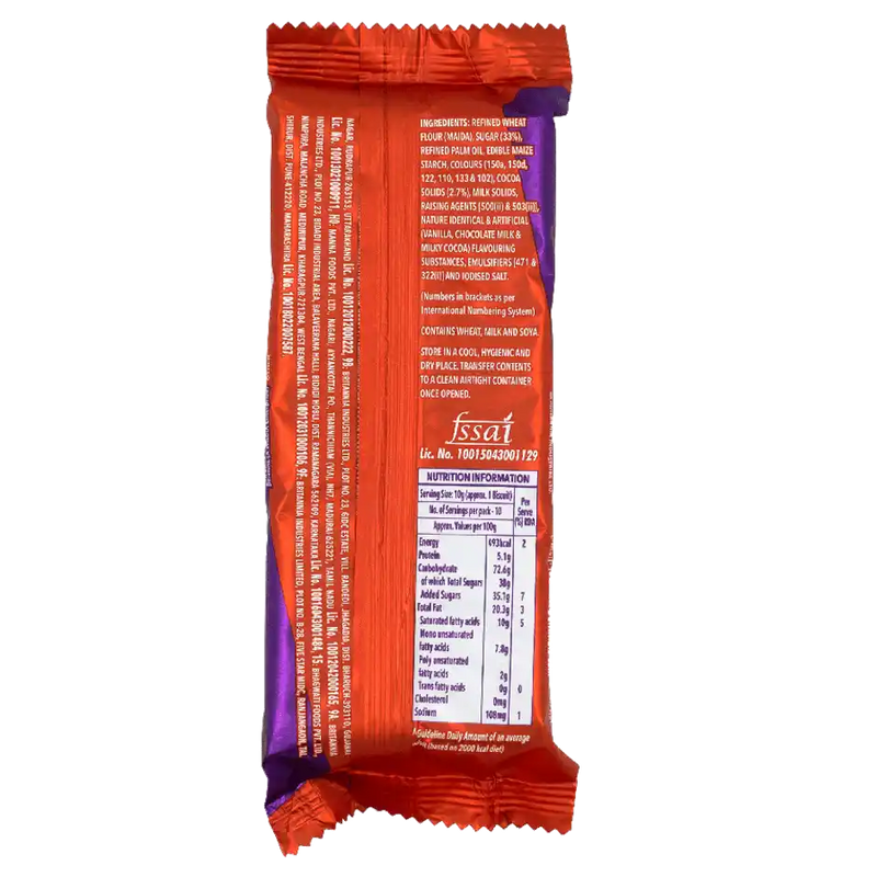 Britannia Bourbon Chocolate Cream Biscuit