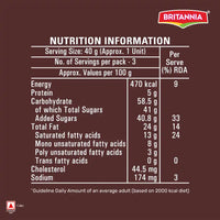 Britannia Fudge It Chocolate Brownie
