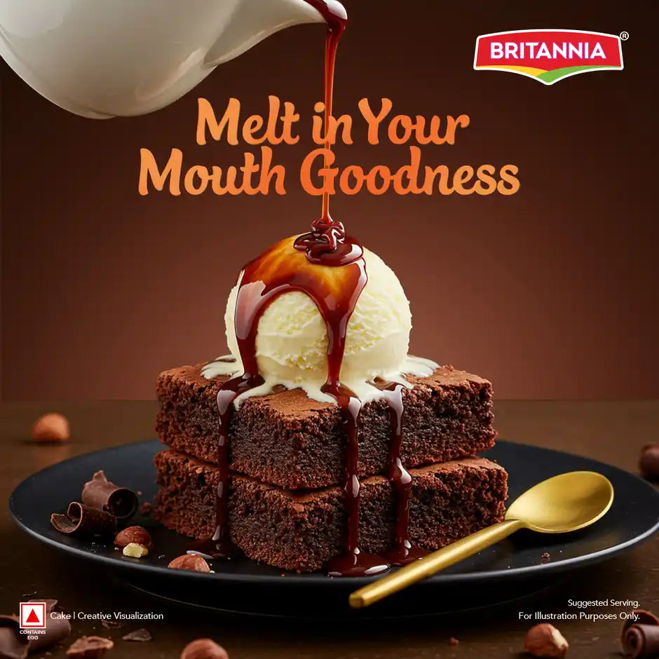 Britannia Fudge It Chocolate Brownie