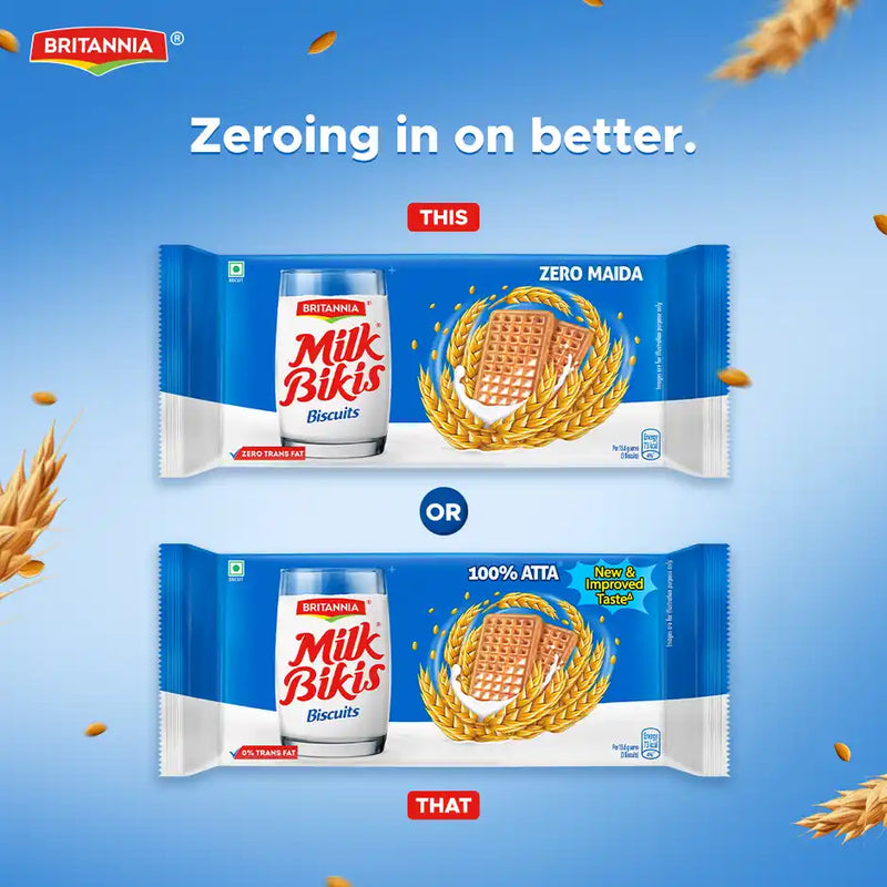 Britannia Milk Bikis Biscuits