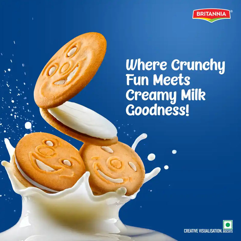 Britannia Milk Bikis Biscuits
