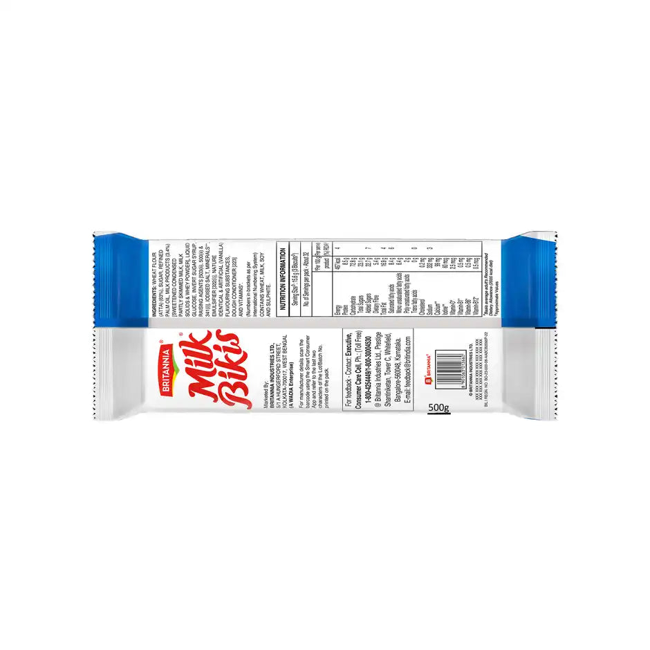 Britannia Milk Bikis Biscuits