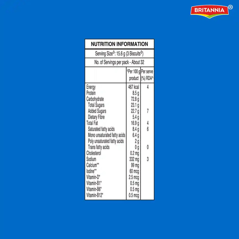 Britannia Milk Bikis Biscuits