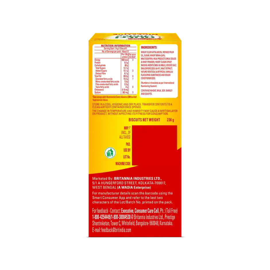 Britannia Nutrichoice High-Fibre Digestive Biscuits