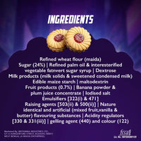 Britannia Treat Jim Jam Naughty Jam creme Biscuits | Trans Fat-free