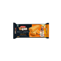Britannia Treat Rich Creme Orange Flavoured Wafers