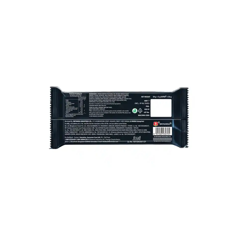 Britannia Treat Rich Creme Orange Flavoured Wafers