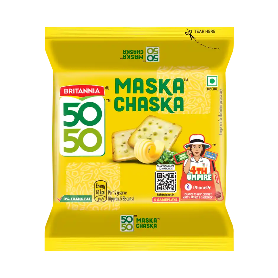 Britannia 5050 Maska Chaska Biscuit
