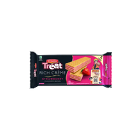 Britannia Treat Rich Creme Strawberry Flavoured Wafers